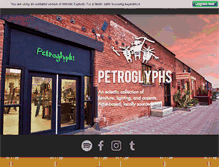 Tablet Screenshot of petroglyphstucson.com